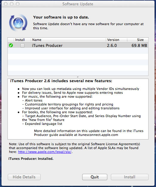 Itunes Update For Mac Os