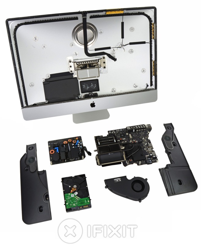 iFixit Tears Down New iMacs, Finds Soldered CPU on 21.5" Model