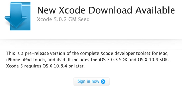 download xcode for mac book 2013