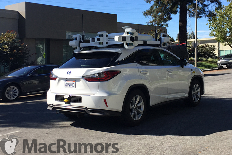 Apple Has An Autonomous Car Permit, But So Does Everyone Else applelexsusselfdriving5