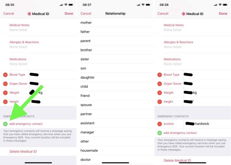 Medical Id Card Iphone