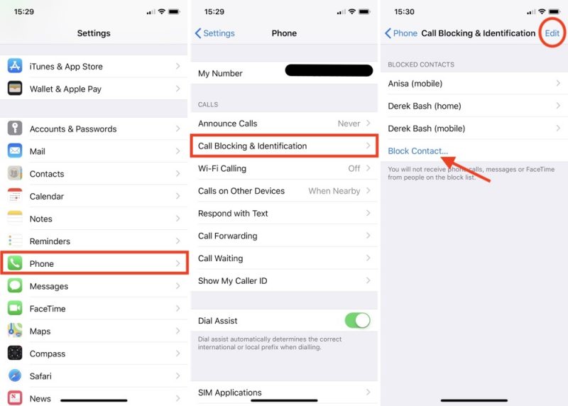 how do you block a number on iphone , how to stop iphone from locking