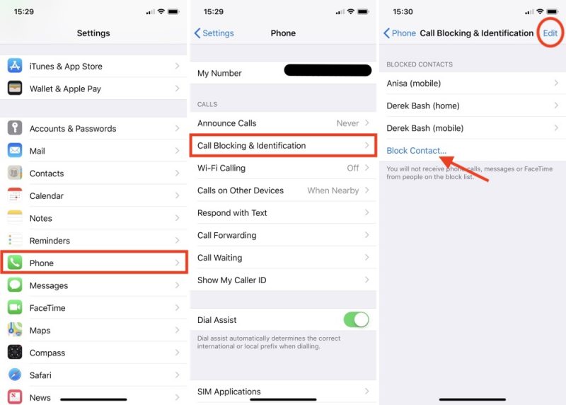 how to block a contact on iphone - Jena Coltman