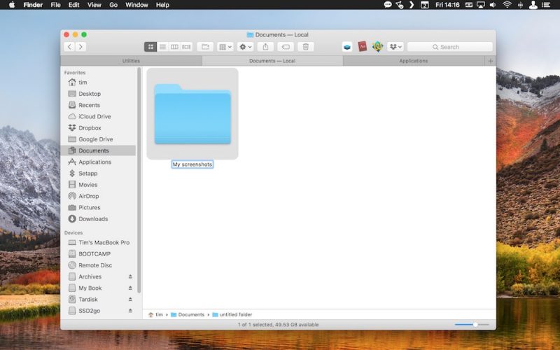 create a mac portion for windows
