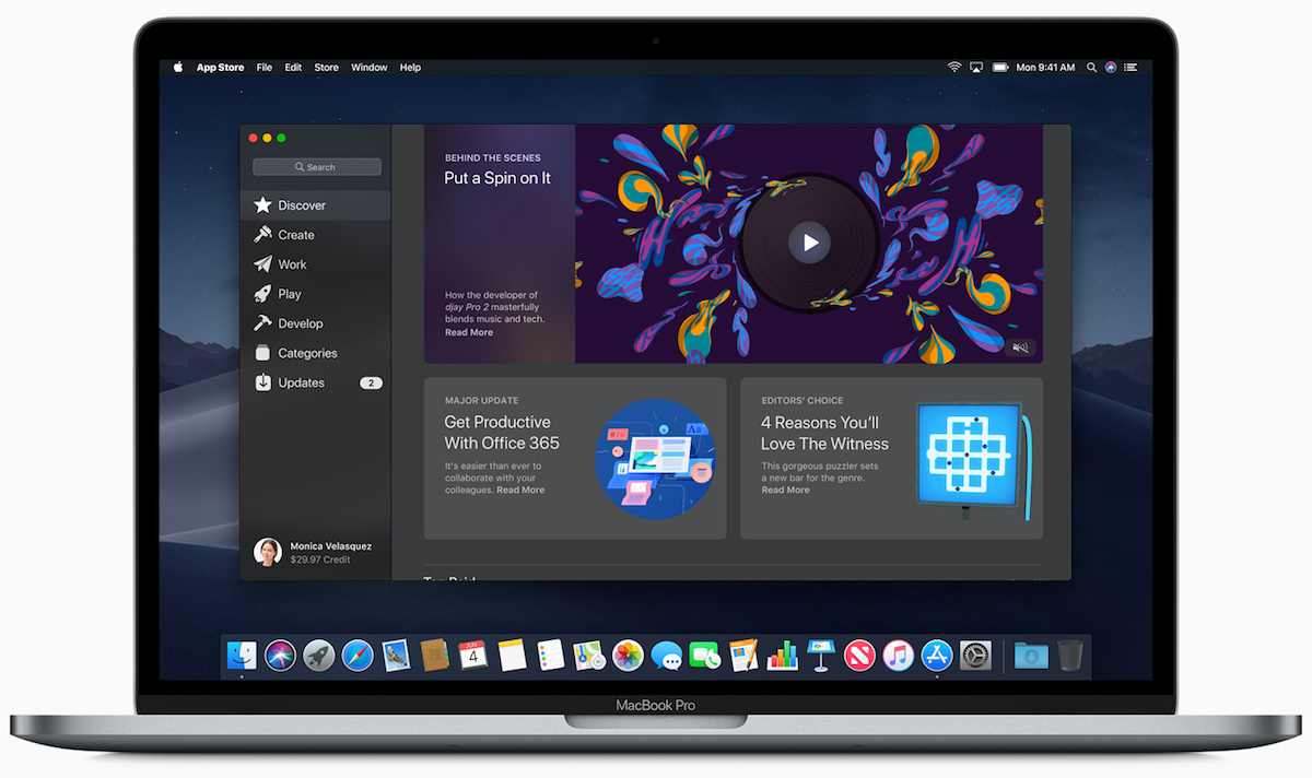 how to use mac app store online
