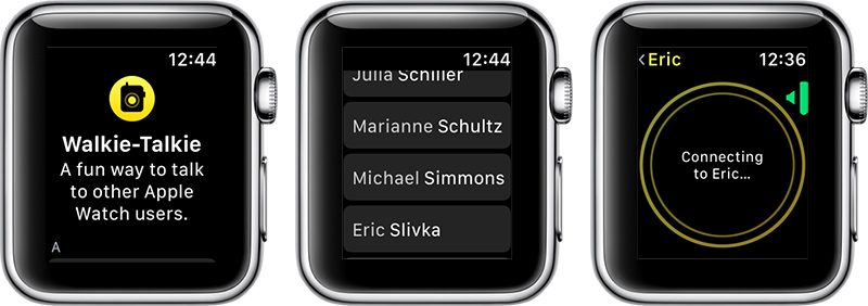 Alice Discovery curriculum How to Use Walkie-Talkie in watchOS 5 - MacRumors