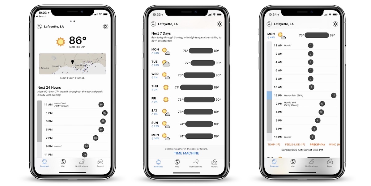 Dark Sky Updates Ios App With New Design Unified Timeline And
