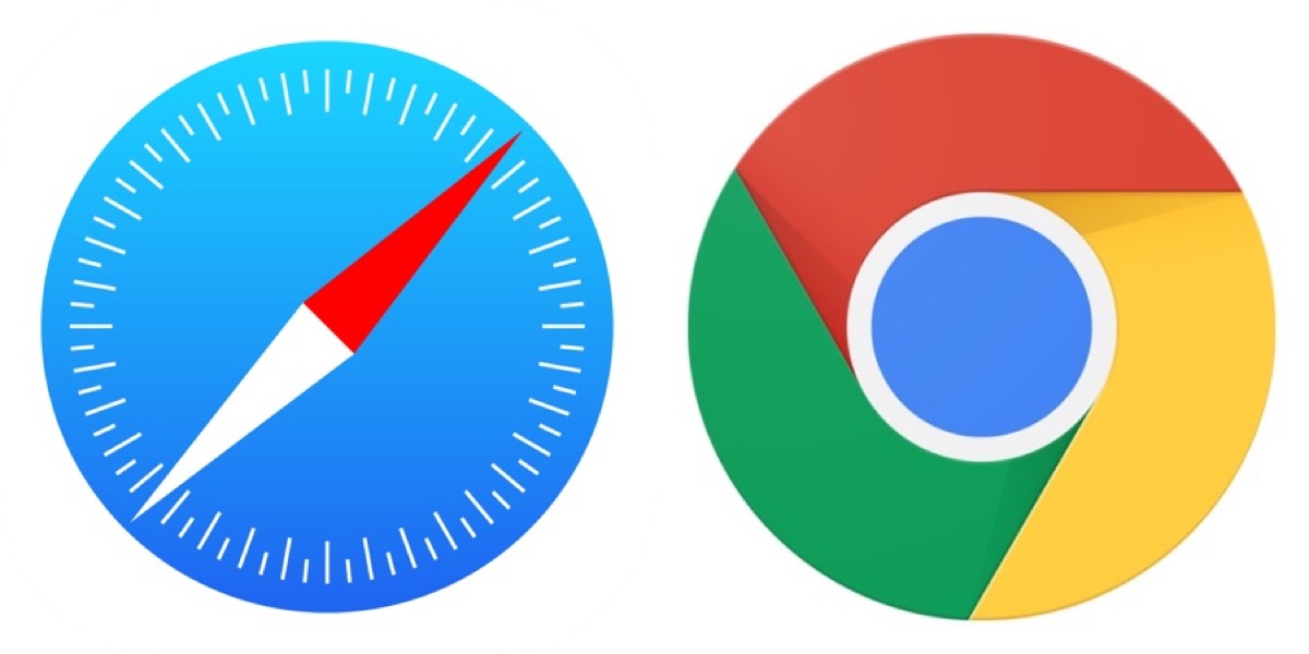 what iks the current versions of safari and google chrome