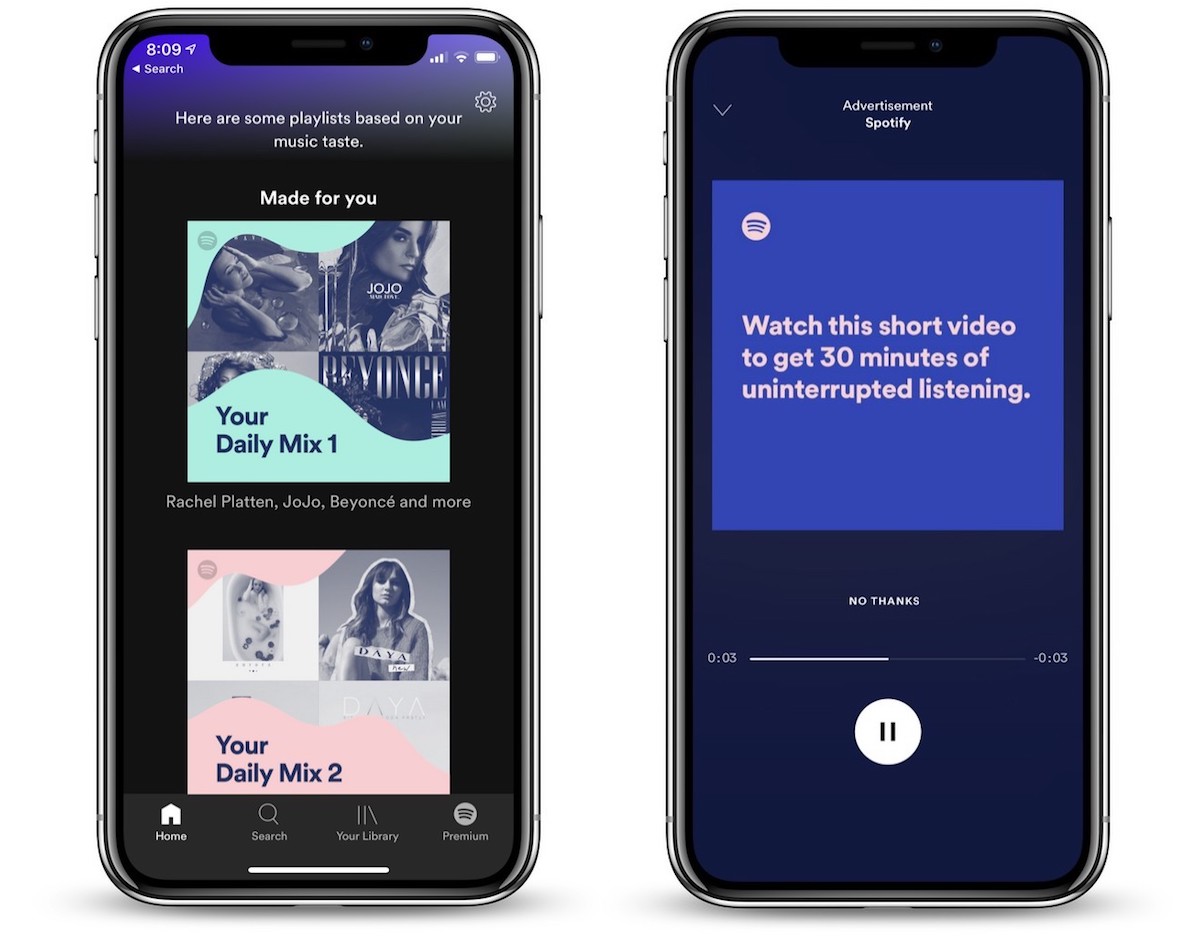 Spotify Testing Way for Free Tier Users to Skip Ads 'Any Time They Want