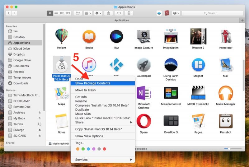 dl and install mac os for free