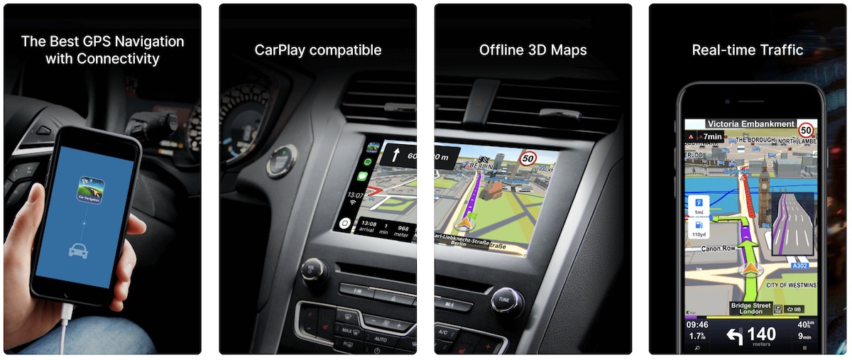 Sygic S Car Navigation Gps Maps Ios App Introduces Carplay Support Macrumors Forums