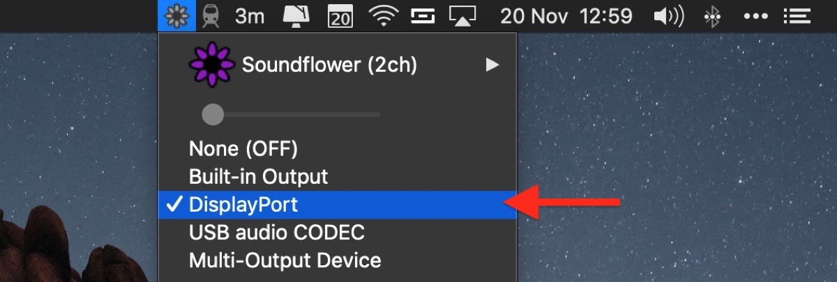 mac volume control for hdmi