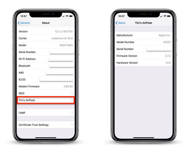 Hændelse Fortløbende Derfor How to Update Your AirPods or AirPods Pro - MacRumors