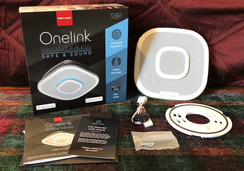 onelink smoke detector speaker