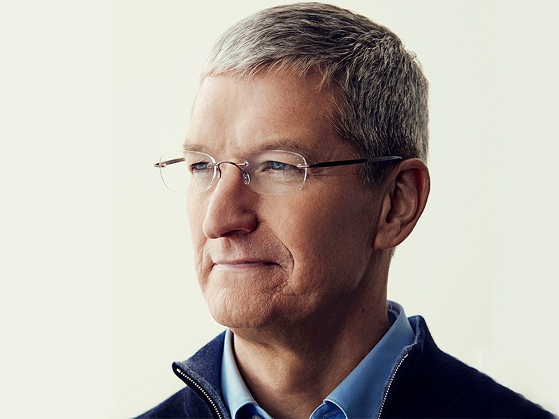 Apple CEO Tim Cook’s Net Worth Exceeds  Billion as Apple’s Stock Soars