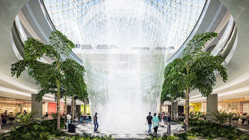 Airport envy: the Jewel complex at Singapore's Changi airport