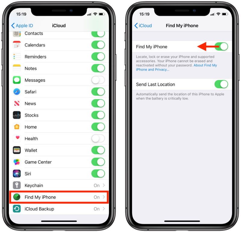 how to turn off find my iphone , how to take a screenshot on iphone 11