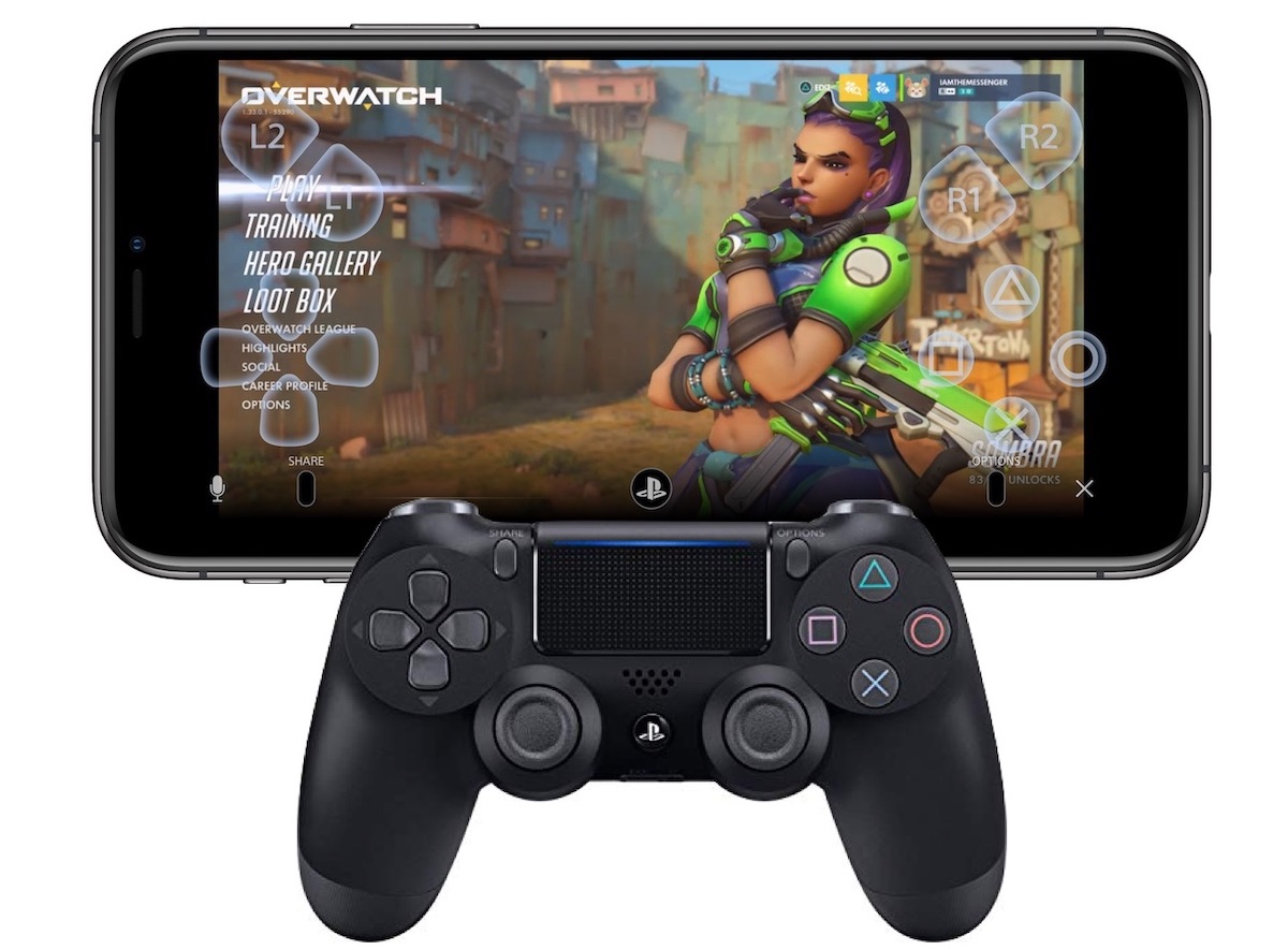 connecting playstation controller to iphone