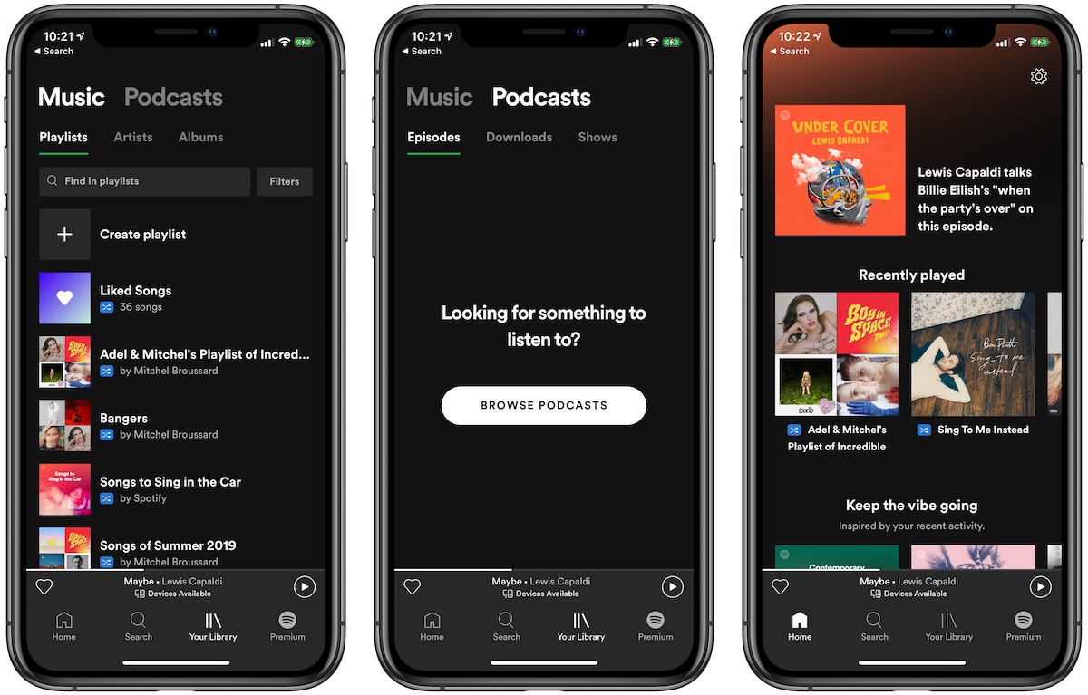 Some Spotify Users Frustrated With Recent Update Moving To Apple
