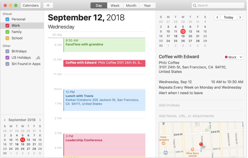 sync google calendar with apple calendar on mac