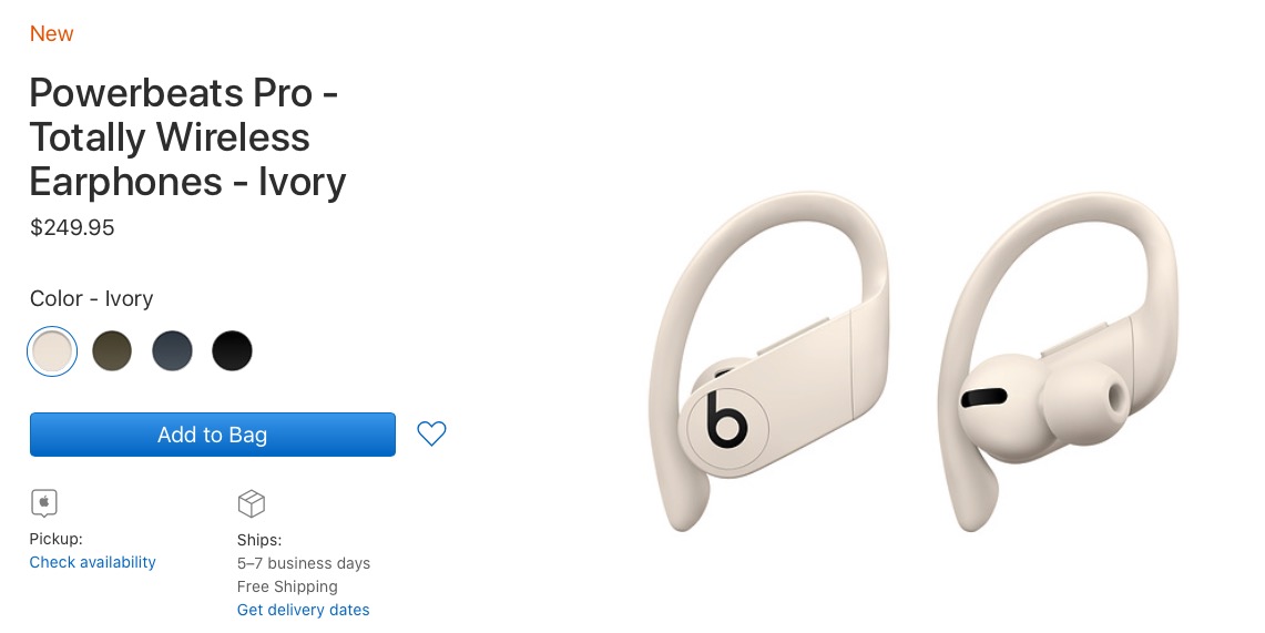 when are the white powerbeats pro coming out