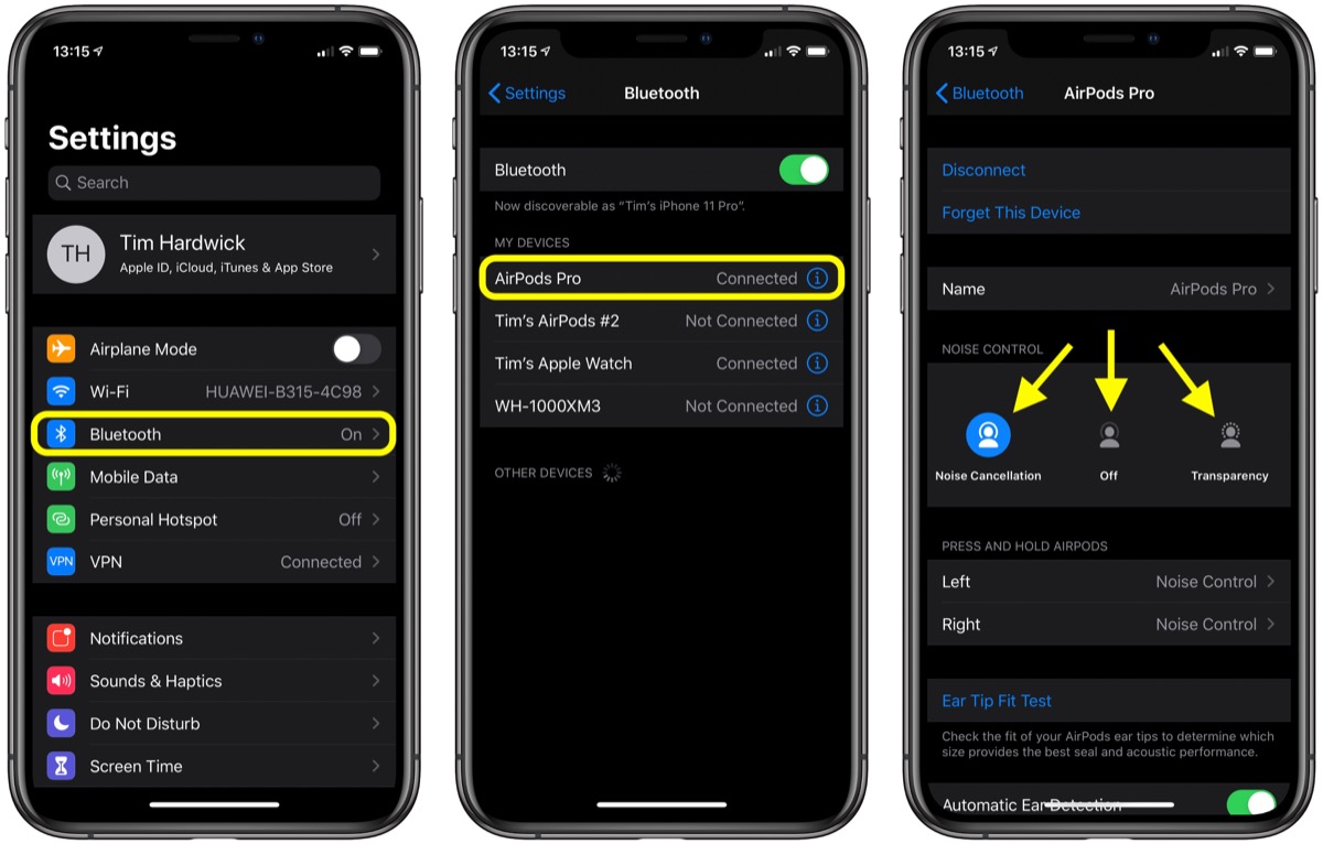 How to Control the Noise Feature on AirPods Pro - MacRumors