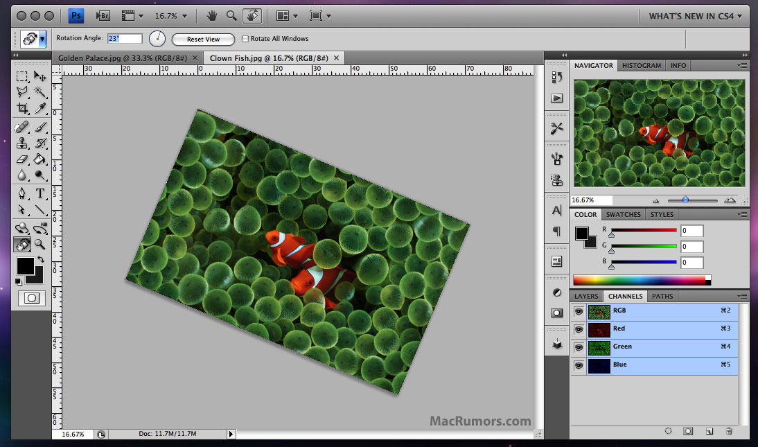 Adobe Photoshop CS4 Interface and Screenshots | MacRumors Forums