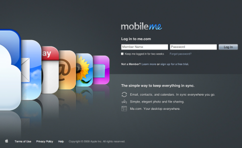 Apple today posted a MobileMe