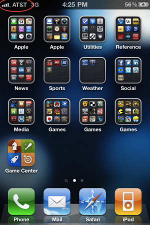 The new iOS 4.1 beta that was