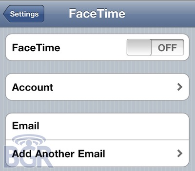FaceTime for iPad and iPod Touch to Be Linked to Email Addresses?