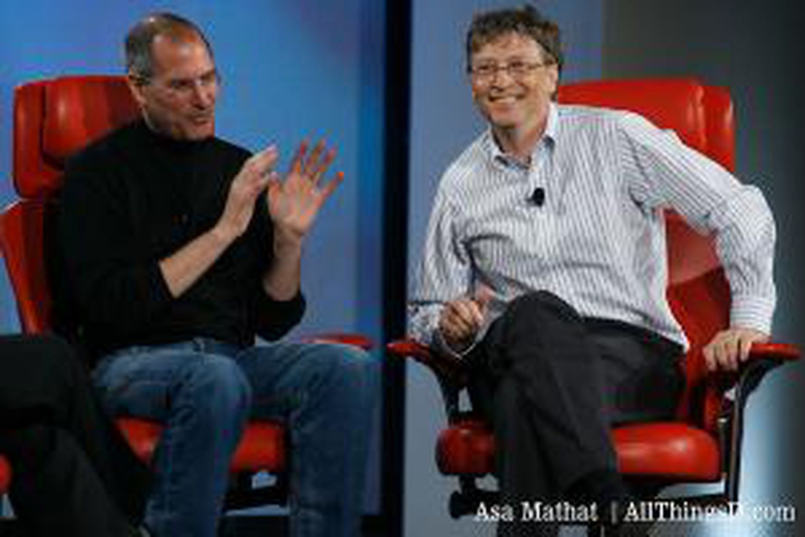 Bill Gates And Steve Jobs Interviewed At All Things Digital Video