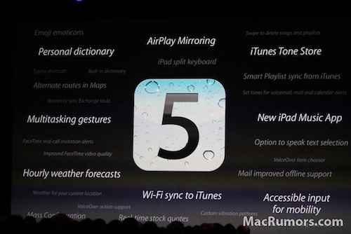 ios 5 features