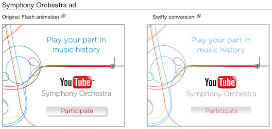 swiffy symphony orchestra comparison still
