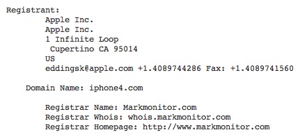 iphone4com whois