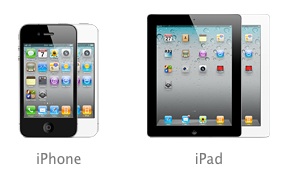 iphone 4 ipad 2