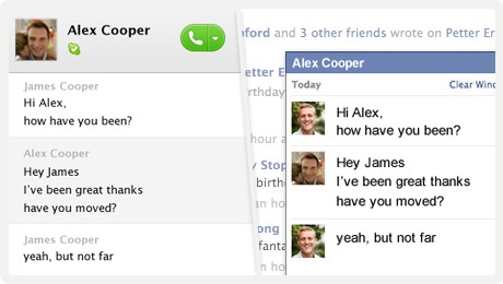 skype facebook chat