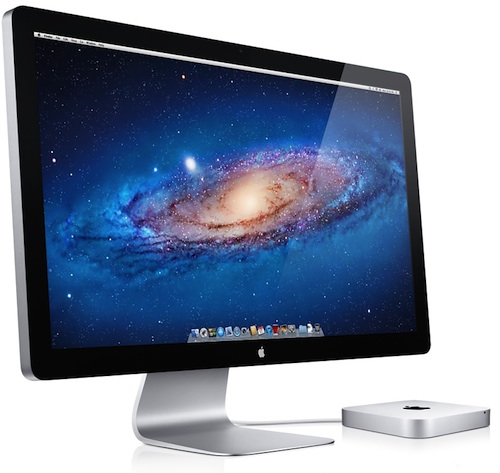 thunderbolt display mac mini