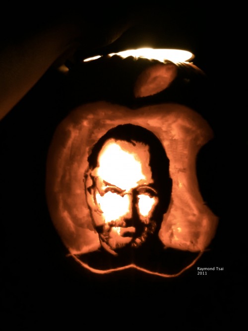 Steve Jobs Pumpkin