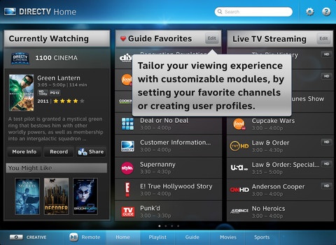 directtv ipad streaming