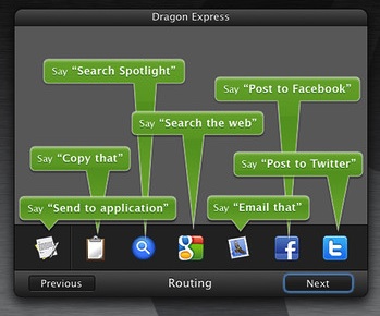 dragon express output options