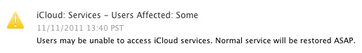 icloud down