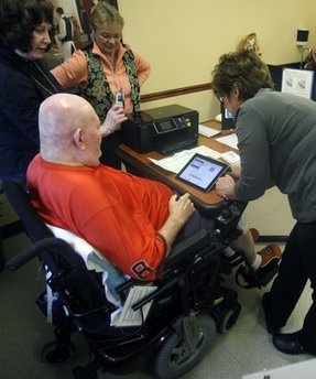 ipad voting oregon