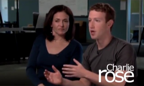 zuckerberg sandberg charlie rose