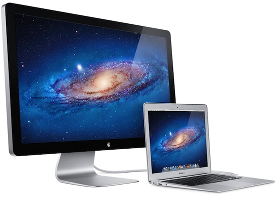 macbook air thunderbolt display