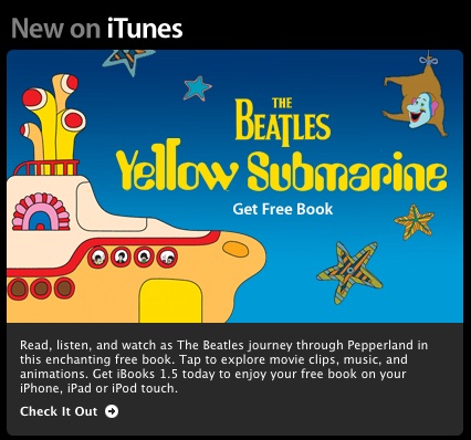 yellow submarine itunes email