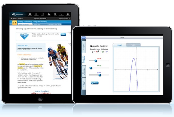 harcourt fuse algebra ipad