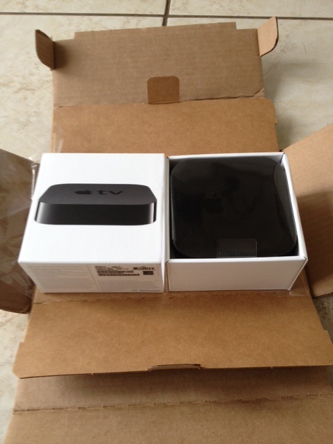 apple tv 2012 delivered