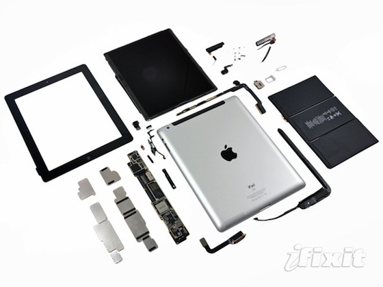 ipad 3 exploded ifixit