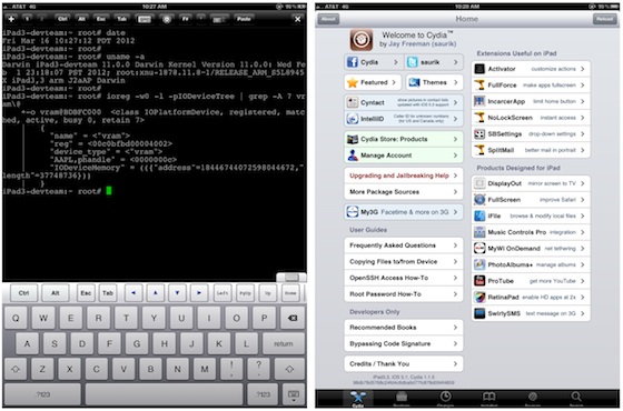 ipad 3 jailbroken