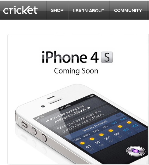 cricket iphone